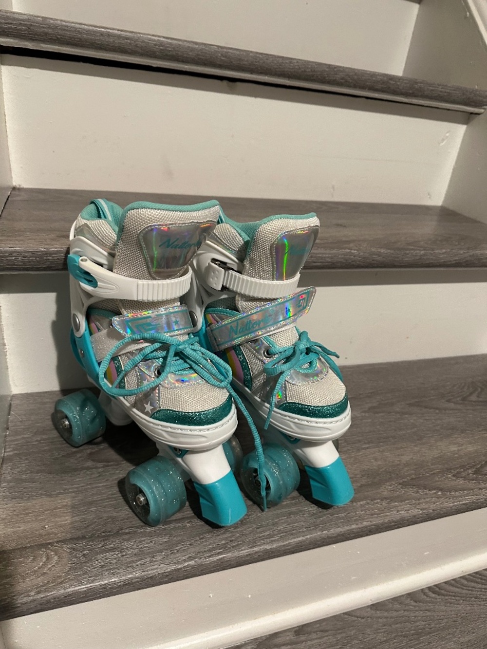 Child sized roller skates